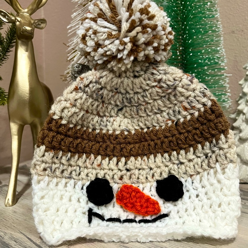 Kids snowman hat